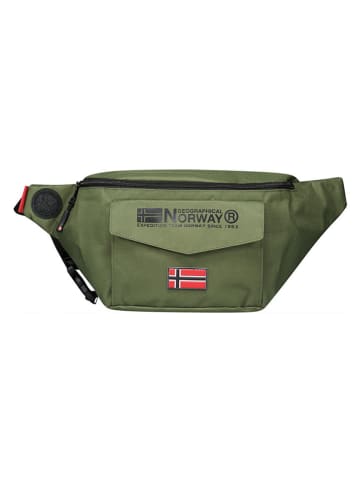 Geographical Norway Gürteltasche "Socket" in Khaki - (B)30 x (H)18 x (T)9 cm