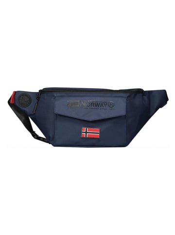 Geographical Norway Heuptas "Socket" donkerblauw - (B)30 x (H)18 x (D)9 cm