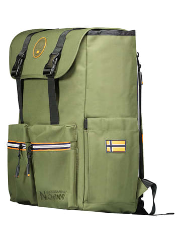 Geographical Norway Plecak "Saqesse" w kolorze khaki - 33 x 42 x 15 cm