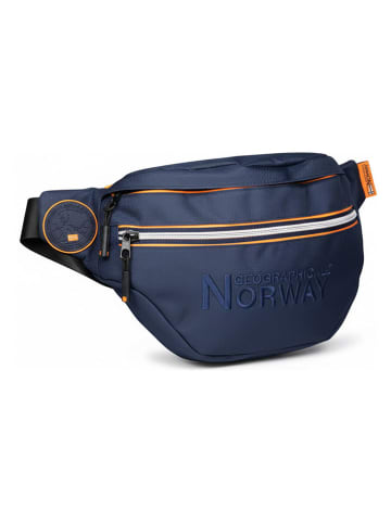 Geographical Norway Gürteltasche "Sapient" in Dunkelblau - (B)30 x (H)18 x (T)5 cm
