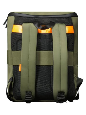 Geographical Norway Rucksack "Somfy" in Khaki - (B)29 x (H)36 x (T)13 cm