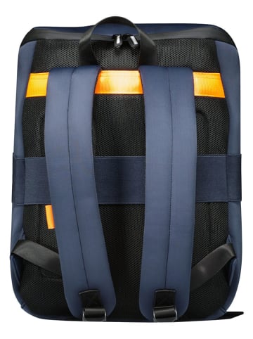 Geographical Norway Rucksack "Somfy" in Blau/ Dunkelblau - (B)29 x (H)36 x (T)13 cm