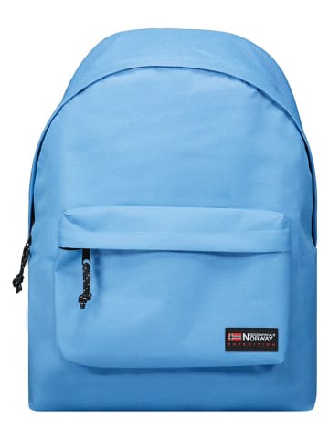 Geographical Norway Rucksack "Stephanie" in Hellblau - (B)30 x (H)40 x (T)13 cm