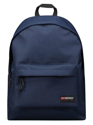 Geographical Norway Rugzak "Stephanie" donkerblauw - (B)30 x (H)40 x (D)13 cm