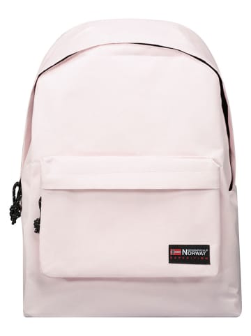 Geographical Norway Plecak "Stephanie" w kolorze jasnoróżowym - 30 x 40 x 13 cm