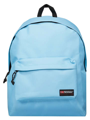 Geographical Norway Rugzak "Stephanie" lichtblauw - (B)30 x (H)40 x (D)13 cm