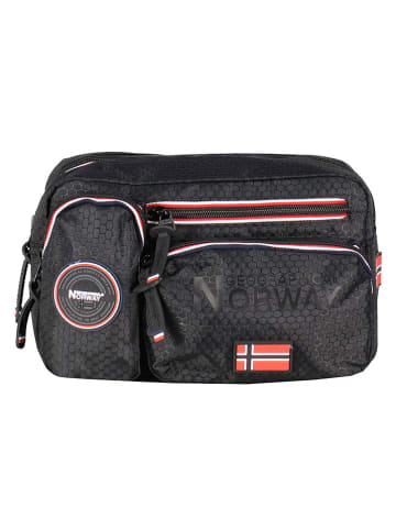 Geographical Norway Gürteltasche "Salem" in Schwarz - (B)23 x (H)15 x (T)13 cm