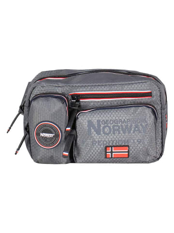 Geographical Norway Gürteltasche "Salem" in Grau - (B)23 x (H)15 x (T)13 cm