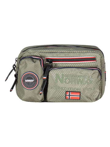 Geographical Norway Gürteltasche "Salem" in Khaki - (B)23 x (H)15 x (T)13 cm