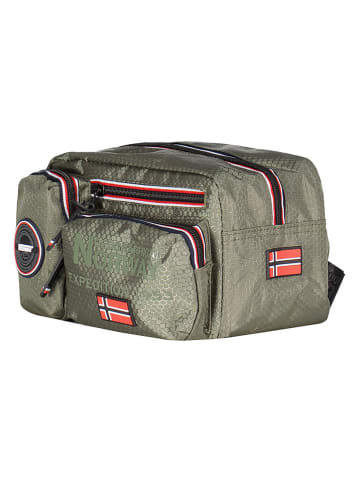 Geographical Norway Gürteltasche "Salem" in Khaki - (B)23 x (H)15 x (T)13 cm
