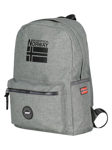 Geographical Norway Rugzak "Santos" grijs - (B)31 x (H)43 x (D)13 cm