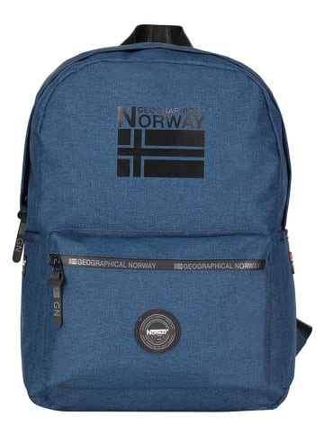 Geographical Norway Rugzak "Santos" donkerblauw - (B)31 x (H)43 x (D)13 cm