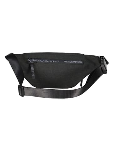 Geographical Norway Gürteltasche "Sany" in Schwarz - (B)32 x (H)15 x (T)9 cm