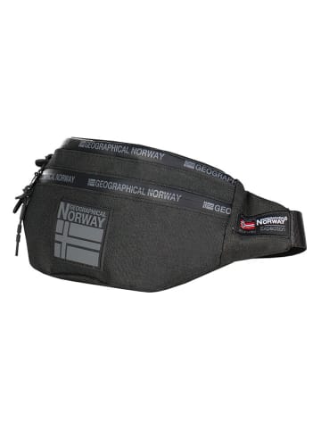 Geographical Norway Gürteltasche "Sany" in Schwarz - (B)32 x (H)15 x (T)9 cm