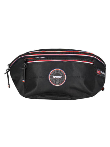 Geographical Norway Gürteltasche "Sarcelles" in Schwarz - (B)27 x (H)18 x (T)9 cm