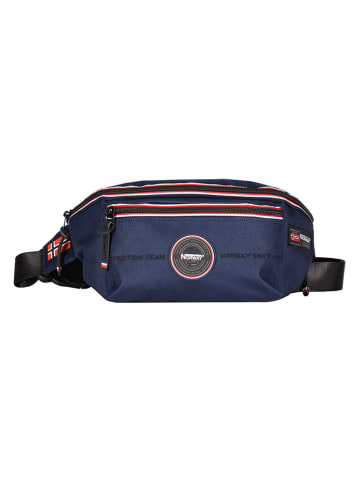 Geographical Norway Gürteltasche "Sarcelles" in Dunkelblau - (B)27 x (H)18 x (T)9 cm