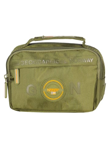 Geographical Norway Gürteltasche "Shelley" in Khaki - (B)18 x (H)12 x (T)9 cm