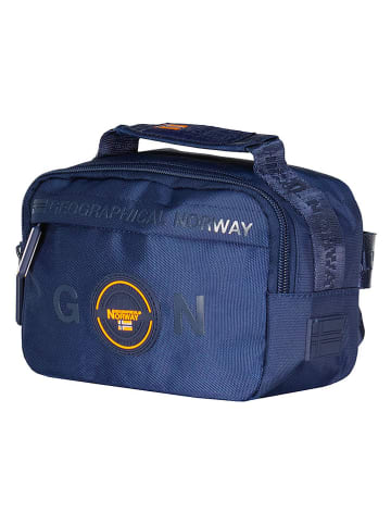 Geographical Norway Gürteltasche "Shelley" in Dunkelblau - (B)18 x (H)12 x (T)9 cm