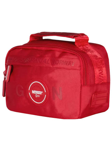 Geographical Norway Heuptas "Shelly" rood - (B)18 x (H)12 x (D)9 cm