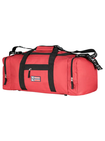 Geographical Norway Reisetasche "Song" in Rot - (B)55 x (H)21 x (T)21 cm