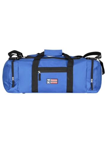 Geographical Norway Reisetasche "Song" in Blau - (B)55 x (H)21 x (T)21 cm