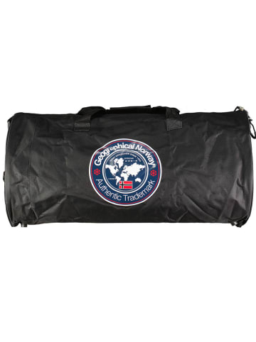 Geographical Norway Reisetasche "Strawberry" in Schwarz/ Weiß - (B)65 x (H)30 x (T)30 cm