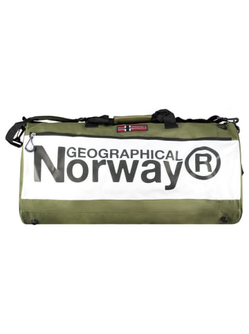 Geographical Norway Reisetasche "Strawberry" in Khaki - (B)65 x (H)30 x (T)30 cm