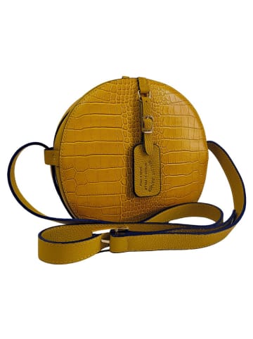 ORE10 Schoudertas okergeel - (B)24 x (H)21 x (D)7 cm