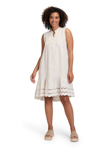 CARTOON Linnen jurk crème