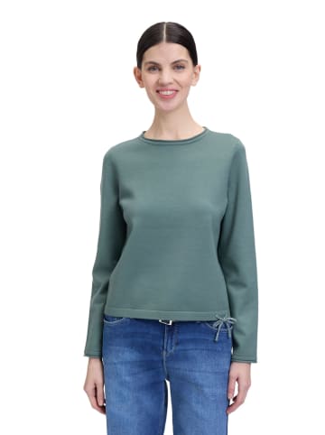 CARTOON Sweter w kolorze ciemnozielonym