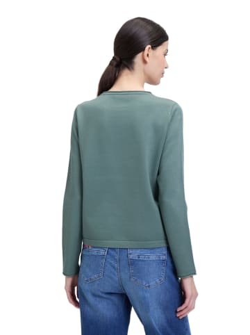 CARTOON Sweter w kolorze ciemnozielonym