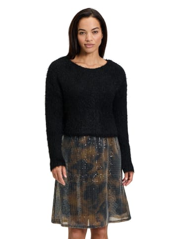 CARTOON Sukienka w kolorze czarno-brązowym