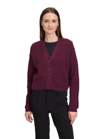 CARTOON Kardigan w kolorze bordowym