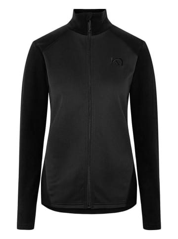 KARI TRAA Fleece vest "Kari" zwart
