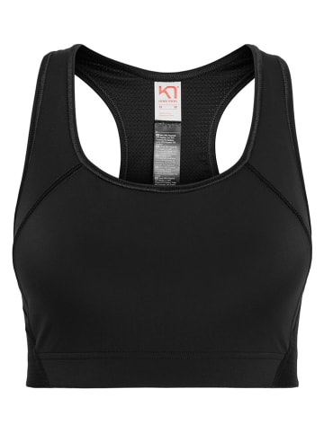 KARI TRAA Biustonosz sportowy "Trud" w kolorze czarnym