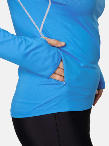 KARI TRAA Koszulka funkcyjna "Sanne" w kolorze niebieskim