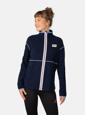 KARI TRAA Kurtka polarowa "Gracie" w kolorze granatowym