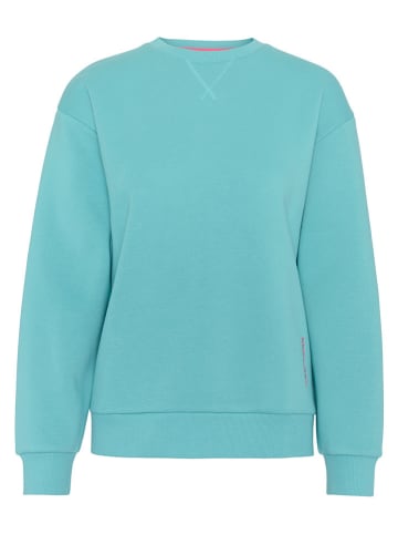 KARI TRAA Sweatshirt "Anelie" in Türkis