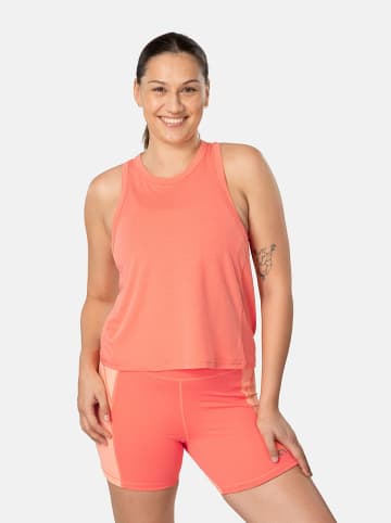 KARI TRAA Top sportowy "Mija" w kolorze pomarańczowym