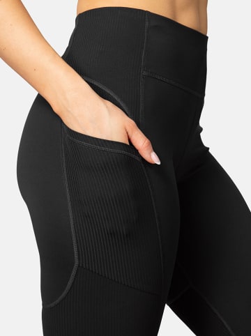 KARI TRAA Trainingsleggings "Linnea" in Schwarz