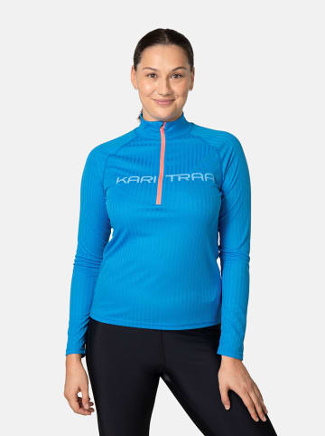 KARI TRAA Funktionslongsleeve "Ella" in Blau