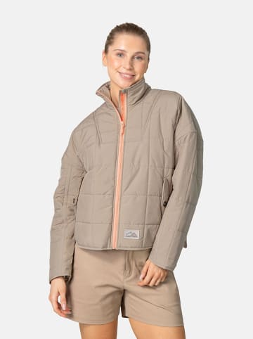 KARI TRAA Steppjacke "Mina" in Taupe