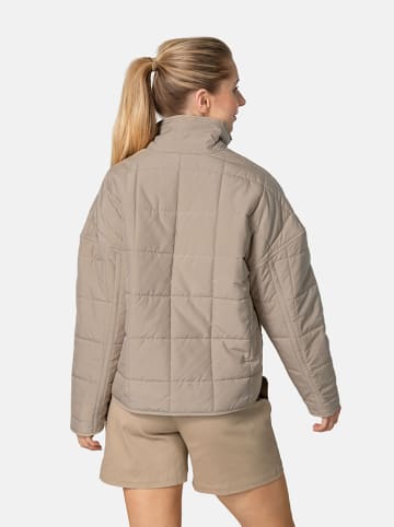 KARI TRAA Steppjacke "Mina" in Taupe