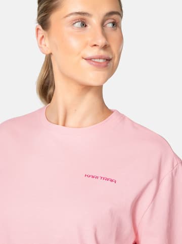 KARI TRAA Trainingsshirt "Anelie" in Rosa
