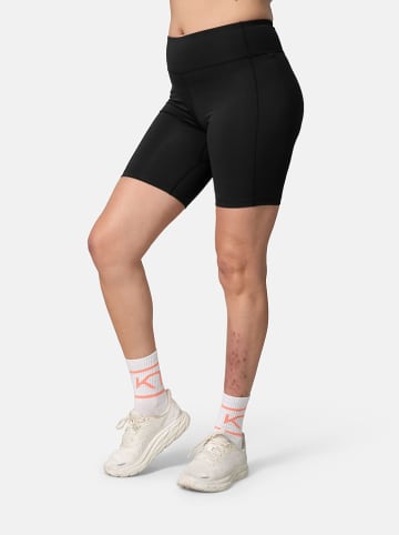 KARI TRAA Trainingsshorts "Ava 8 Inch" in Schwarz