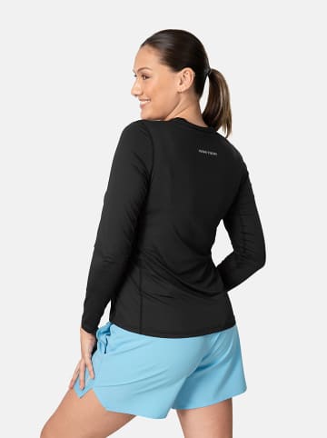KARI TRAA Koszulka funkcyjna "Ava" w kolorze czarnym