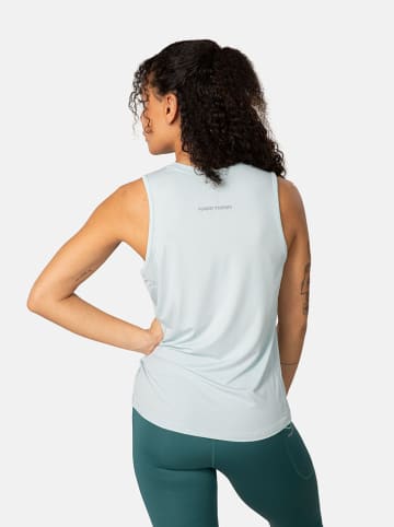 KARI TRAA Top sportowy "Ava" w kolorze błękitnym
