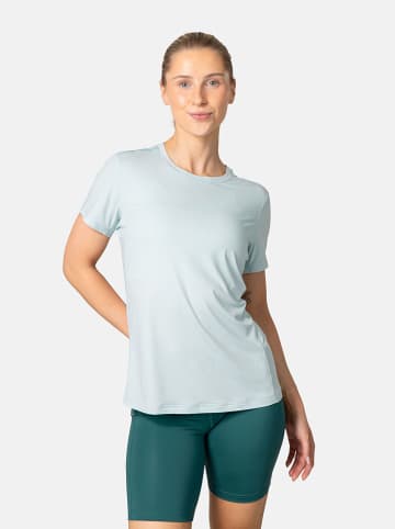 KARI TRAA Trainingsshirt "Ava" in Türkis