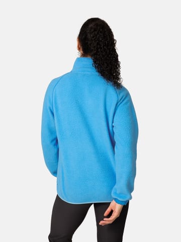 KARI TRAA Fleece vest "Emma" blauw
