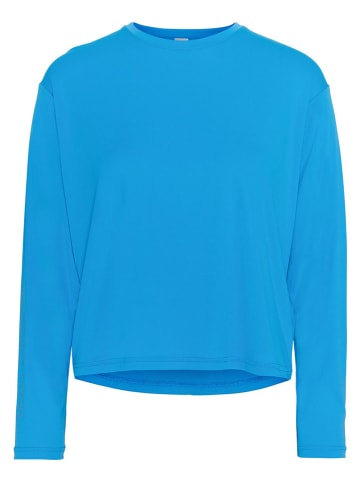 KARI TRAA Koszulka funkcyjna "Una" w kolorze niebieskim